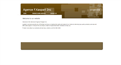 Desktop Screenshot of agencefkaspari.com